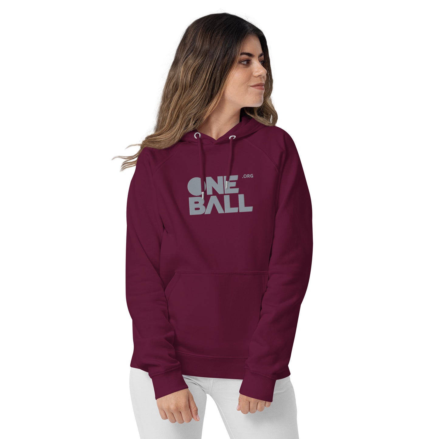 Unisex eco raglan hoodie