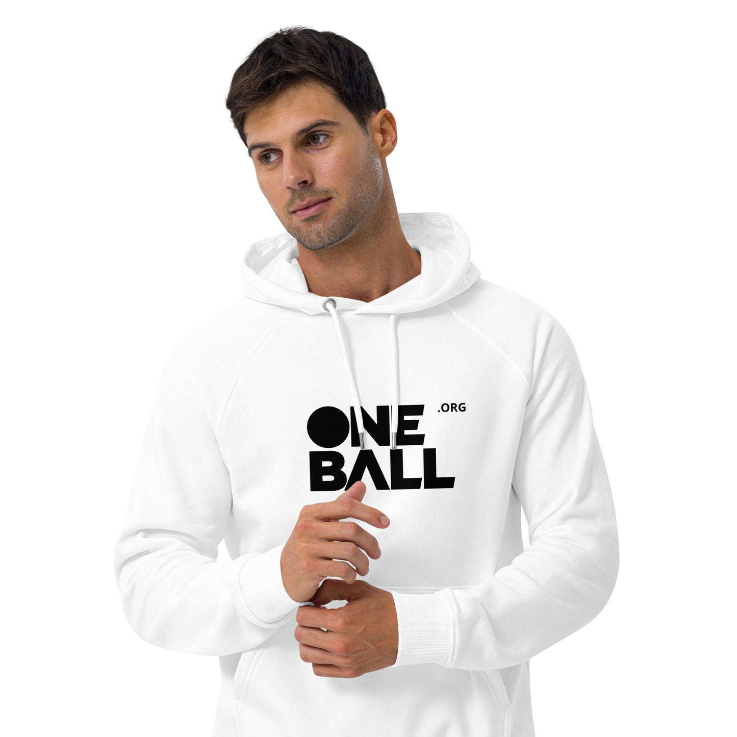 Unisex eco raglan hoodie