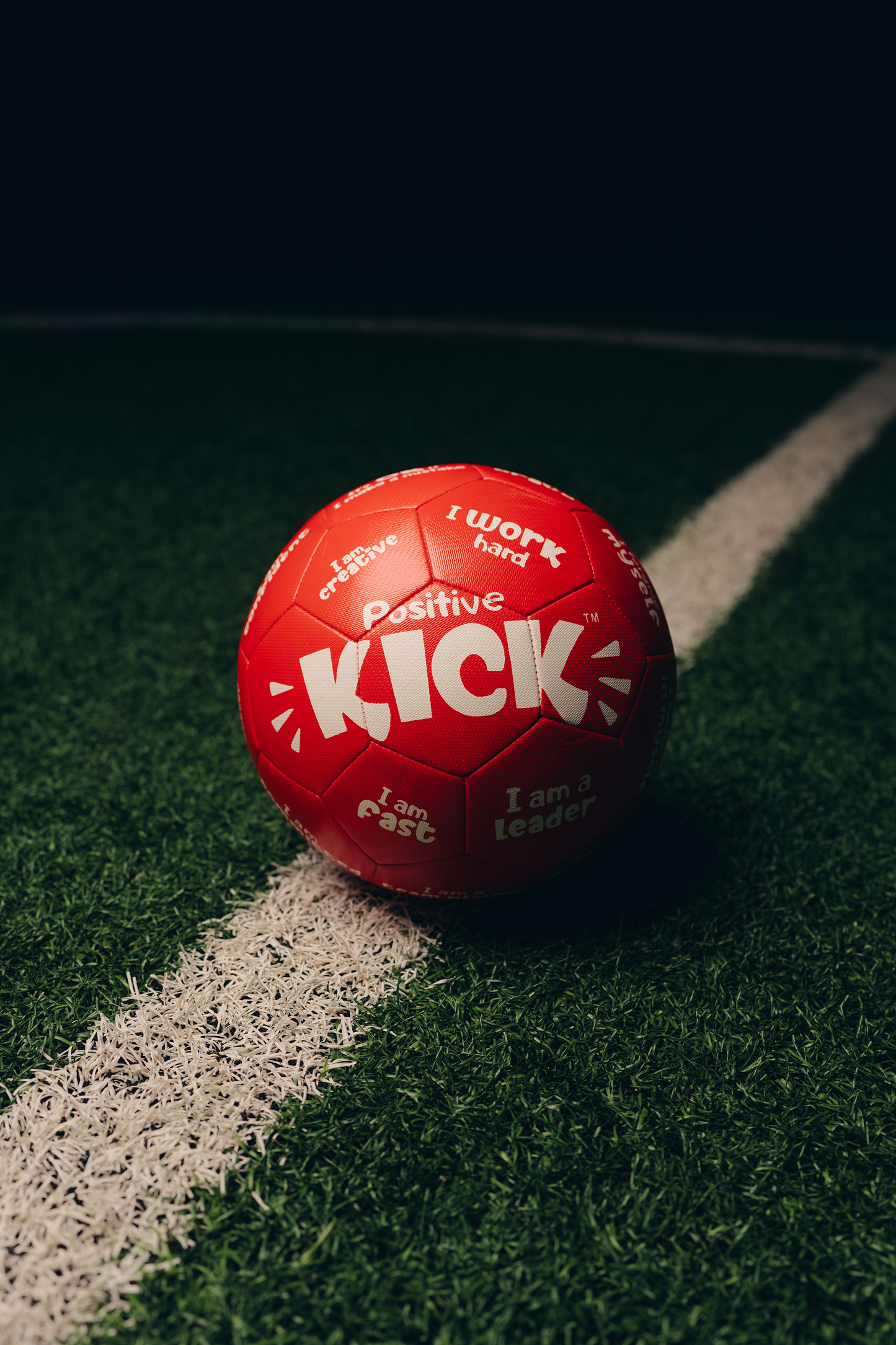 Positive kick Soccer Ball